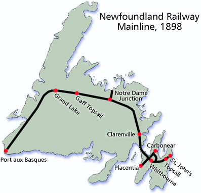 Newfoundland Railway Mainline, 1898
