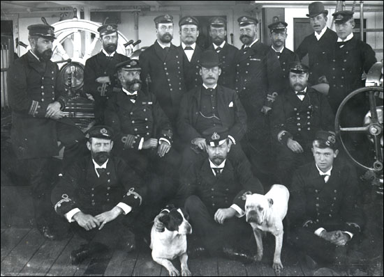 Reid Coastal Steamer Crew, ca. 1905