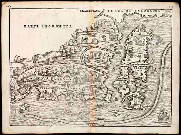 Carte de la Nouvelle France, s.d.