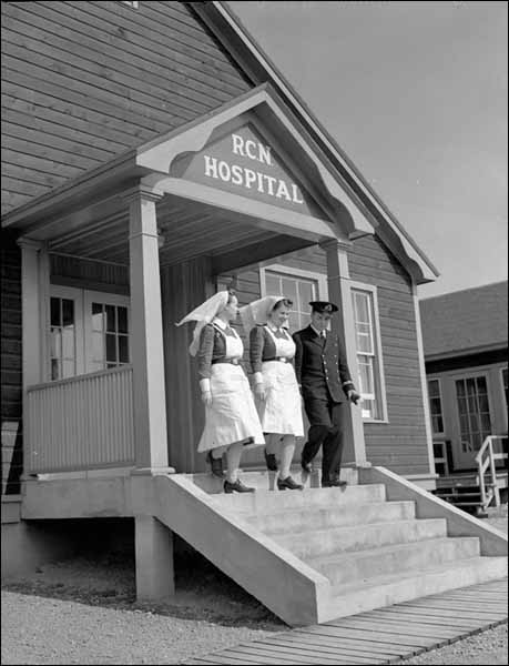 L'hôpital de la Marine royale canadienne (MRC) à St. John's, 1942