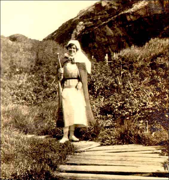 Infirmière de la mission Grenfell, vers 1920