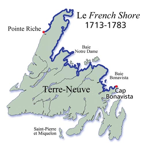 Le French Shore, 1713 1783