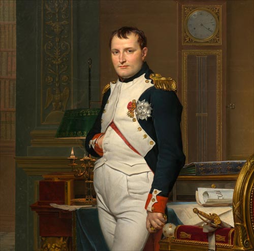 Napoléon dans son cabinet de travail aux Tuileries, 1812 Napoléon dans son cabinet de travail aux Tuileries, 1812
