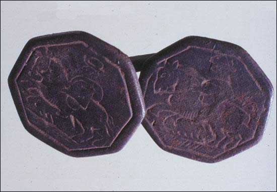 Silver Cufflinks from the Downs House