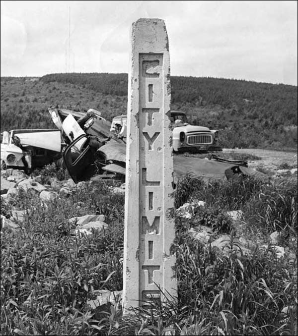 City Limits Marker, ca. 1970