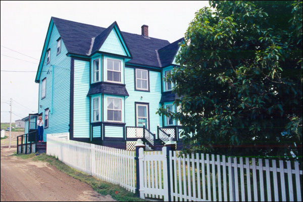 Harding House, Greenspond, NL, before restoration