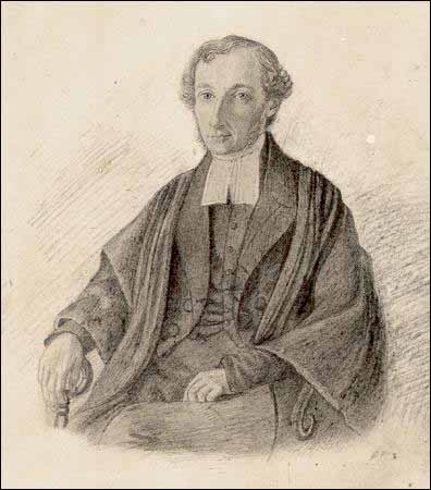 Sketch of Reverend Thomas Wood, ca. 1846