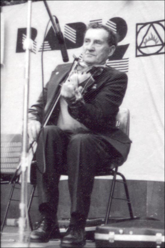 Rufus Guinchard at the St. John's Folk Festival, 1979