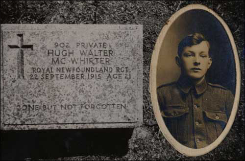 Private Hugh Walter McWhirter