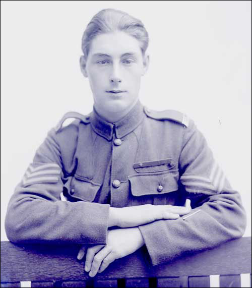 Soldat Thomas Ricketts (nommé sergent plus tard), s.d.