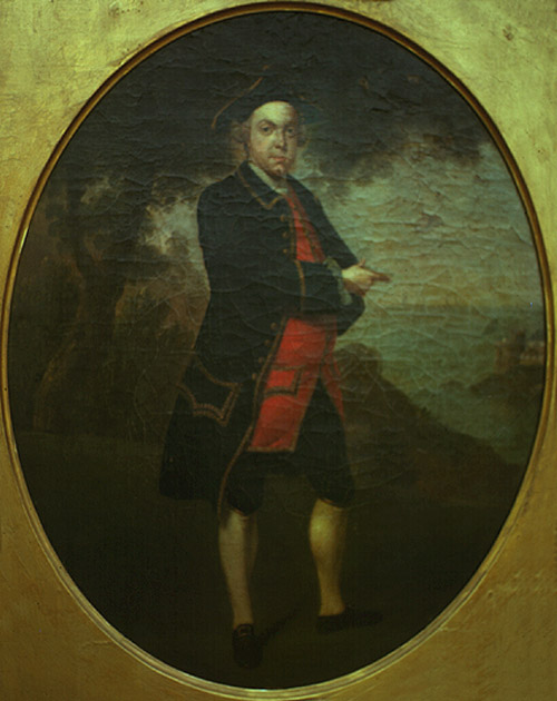 Arthur Holdsworth, fishing admiral of St. John's harbour in 1700