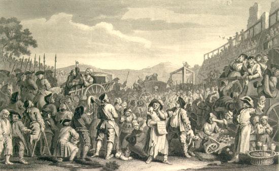 The Idle 'Prentice Executed at Tyburn