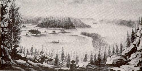 'A View of Seven Islands in the Harbour of Placentia'