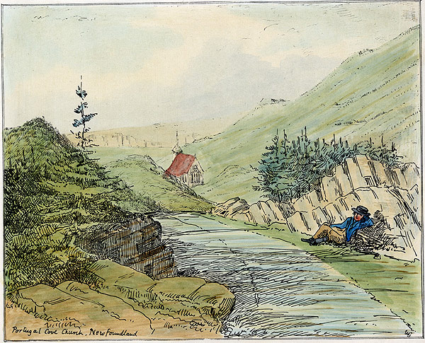 Plate VI. Portugal Cove, NL, from the St. John's Road