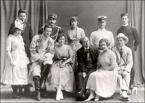 Cast of 'The Prince of Pilsen' a Musical Comedy Opera, 1921