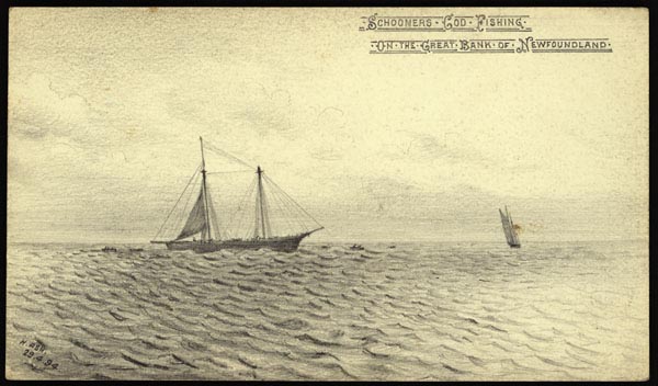 Schooners on the Grand Banks, 1894