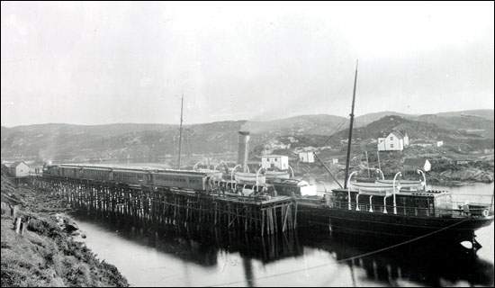 Port aux Basques Wharf, ca. early 1900s