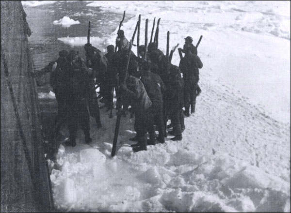 Sealers on the Ice by their Ship, n.d. Sealers on the Ice by their Ship, n.d.