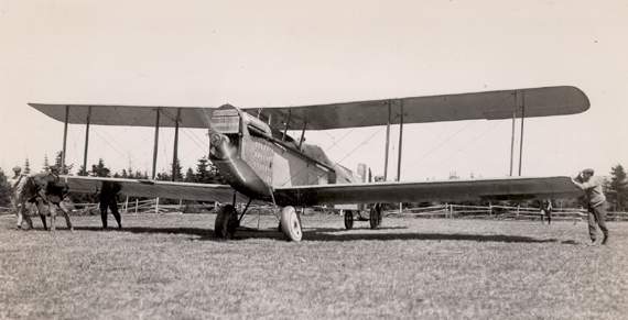 Sopwith Atlantic Biplane Flown by Hawker and Mackenzie-Grieve, 1919