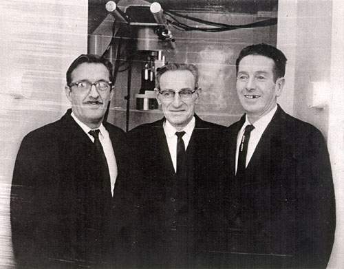 Three St. Lawrence Miners, ca. 1965 Three St. Lawrence Miners, ca. 1965