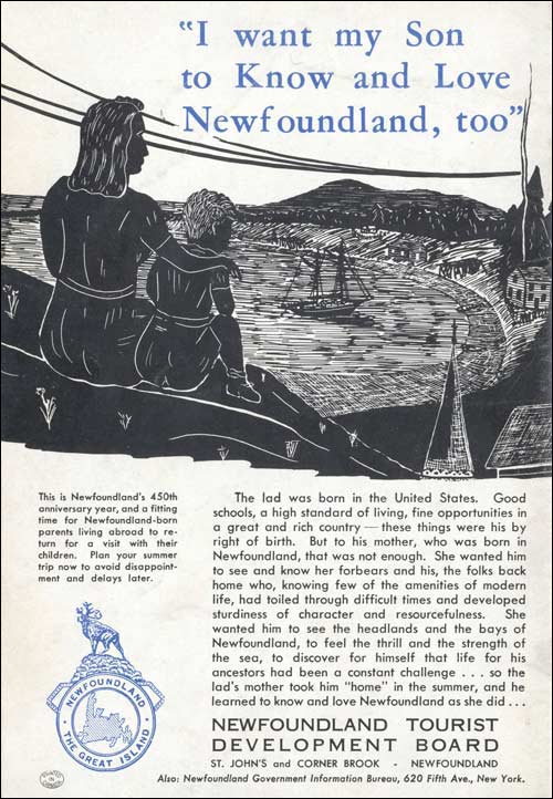 Tourism Advertisement, 1947 Tourism Advertisement, 1947
