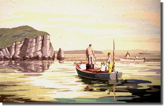 Pêche à la morue à la turlutte Pêche à la morue à la turlutte