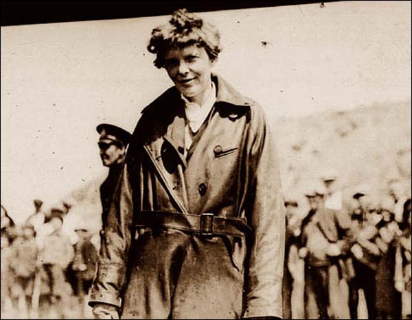Amelia Earhart à Harbour Grace, 20 mai 1932