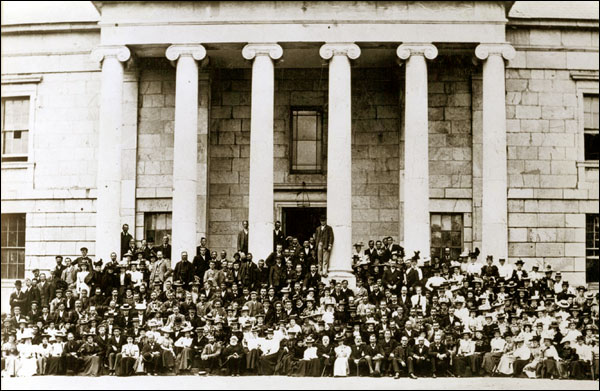 Première convention des enseignants, Colonial Building, St. John's, T.-N.-L., 1898