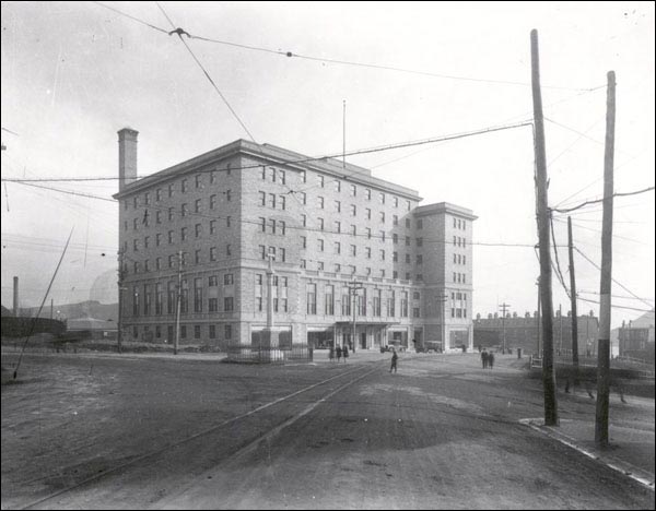 L'hôtel Newfoundland, dans les années 1920