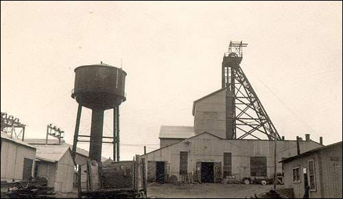 Mine de Buchans, vers les années 1930 Mine de Buchans, vers les années 1930