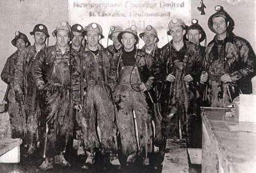 Mineurs de St. Lawrence, vers 1961