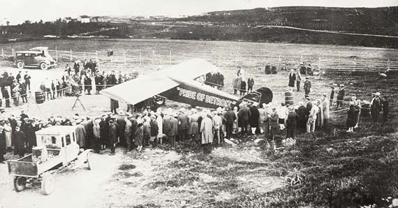 The Pride of Detroit at Harbour Grace, 1927
