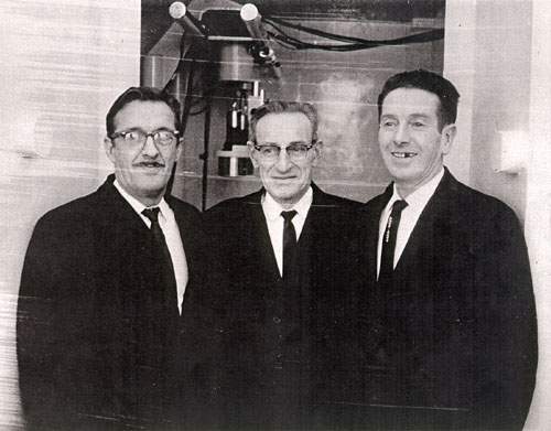 Trois mineurs de St. Lawrence, vers 1965