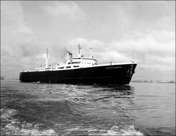 Le transbordeur ferroviaire Patrick Morris, en 1965 Le transbordeur ferroviaire Patrick Morris, en 1965