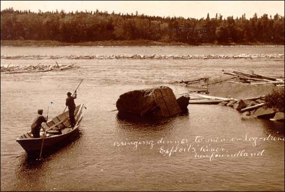 Transport du déjeuner des bûcherons, entre 1907 et 1928