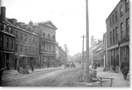 La rue Water, avant 1892