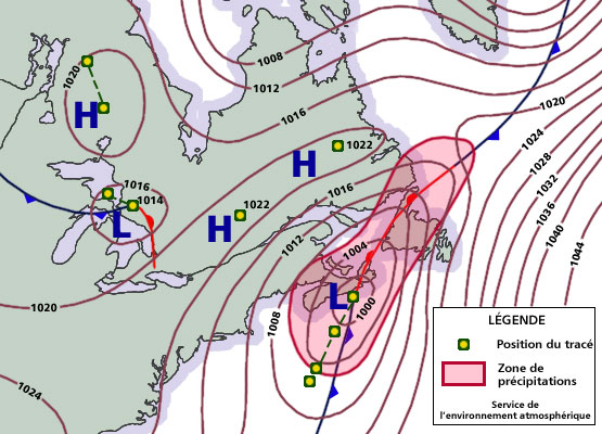 Conditions atmosphériques responsables de l'orage des 13 et 14 janvier 1983 Conditions atmosphériques responsables de l'orage des 13 et 14 janvier 1983