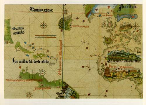 Carte d'Alberto Cantino, 1502