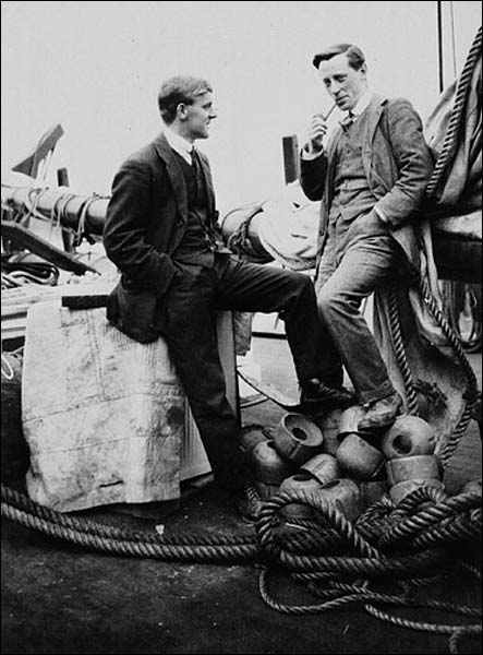 Des scientifiques à bord du Karluk, 1913