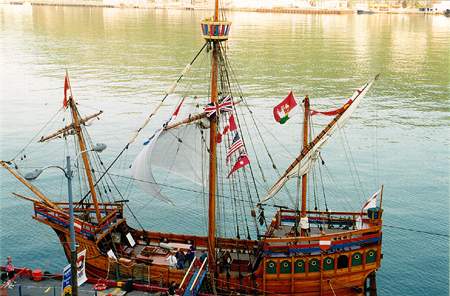 Reproduction moderne du Matthew, le bateau de Jean Cabot