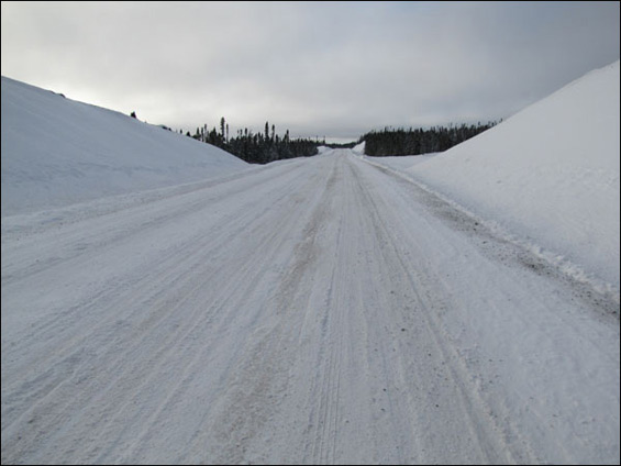 La route Translabradorienne, en 2011