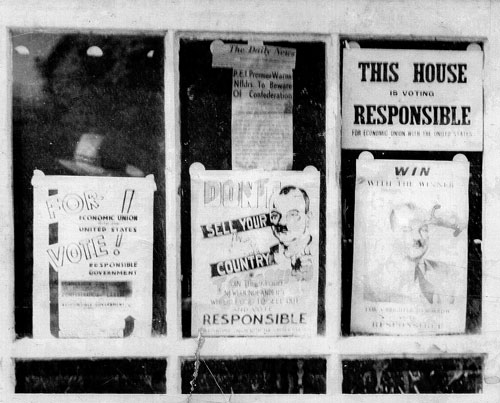 La campagne contre l'union avec le Canada, 1948 La campagne contre l'union avec le Canada, 1948