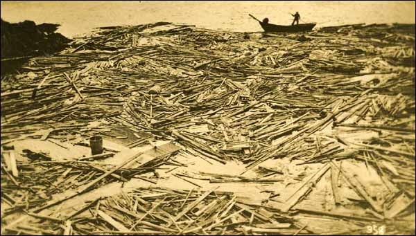 Débris du tsunami, 1929