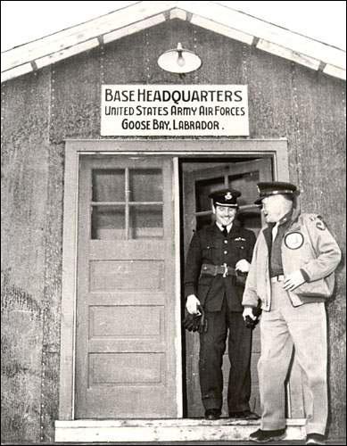 Les forces aériennes des États-Unis (USAF) à Goose Bay, vers 1942 Les forces aériennes des États-Unis (USAF) à Goose Bay, vers 1942