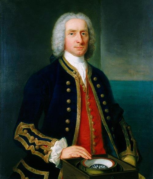 Le gouverneur Henry Osborn, avant 1771