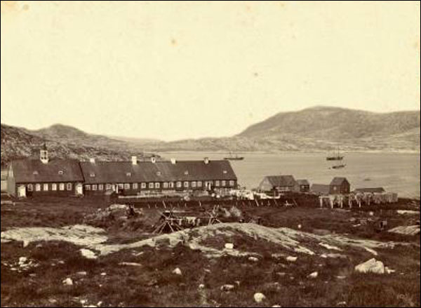 Hebron, Labrador, vers 1900 Hebron, Labrador, vers 1900