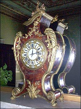 Horloge en écaille de tortue