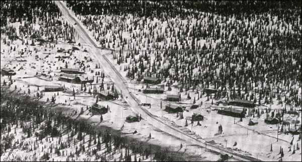 Site de l'aéroport de Goose Bay, vers 1942 Site de l'aéroport de Goose Bay, vers 1942