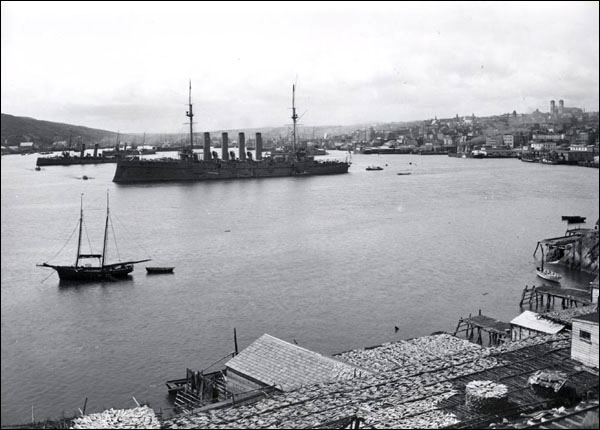 Le port de St. John's, 1905 Le port de St. John's, 1905