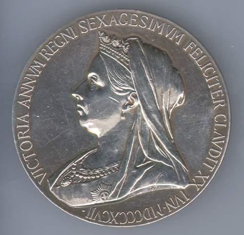 Médaille du jubilé de diamant de la Reine Victoria Médaille du jubilé de diamant de la Reine Victoria